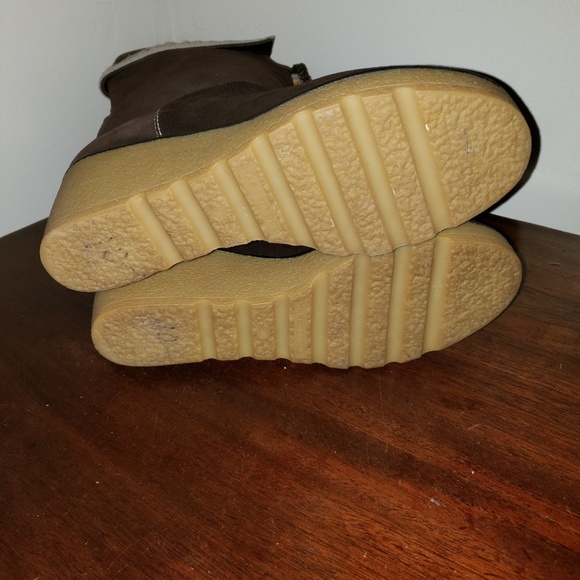 Marc Jacobs Suede Wedge Boots size EUR 38 (8) - Picture 7 of 8